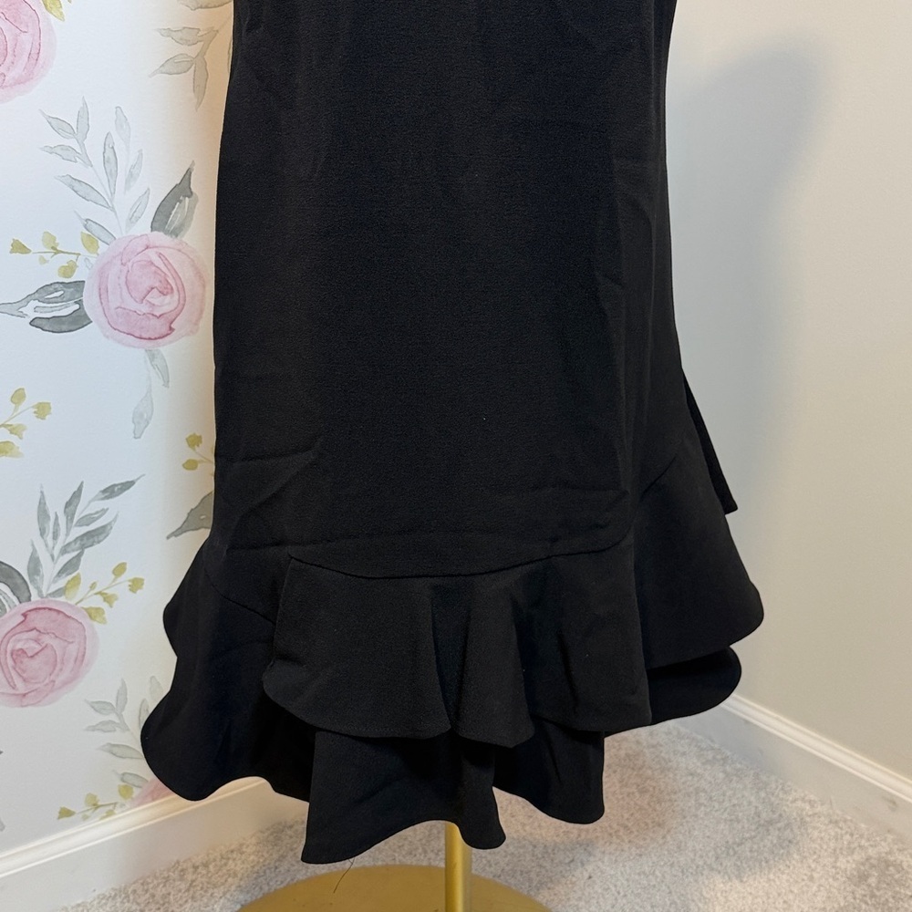 Cynthia Rowley Black Fitted Dress - Picture 2 of 4